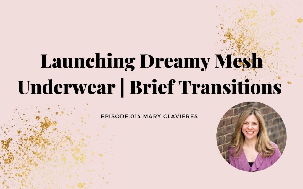 LAUNCHING DREAMY MESH UNDERWEAR BRIEF TRANSITIONS | MARY CLAVIERES