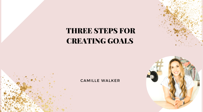 Three Steps For Creating Goals