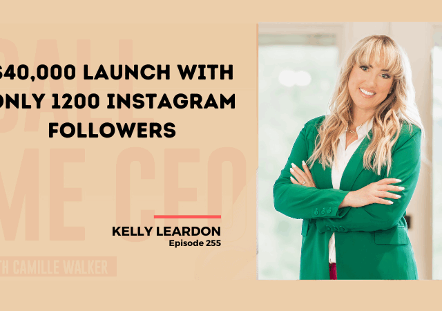 255: $40,000 Launch With Only 1200 Instagram Followers
