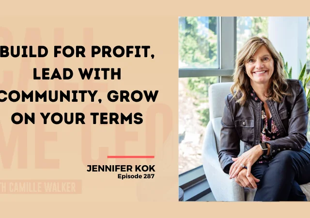 287: Build For Profit, Lead With Community, Grow On Your Terms