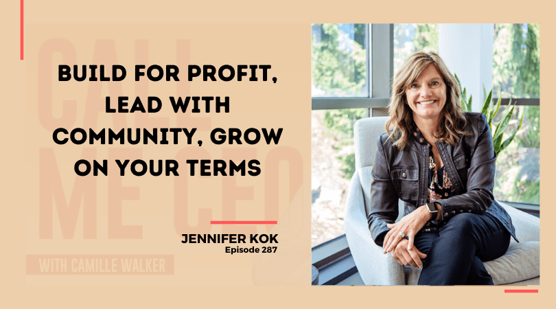 287: Build For Profit, Lead With Community, Grow On Your Terms