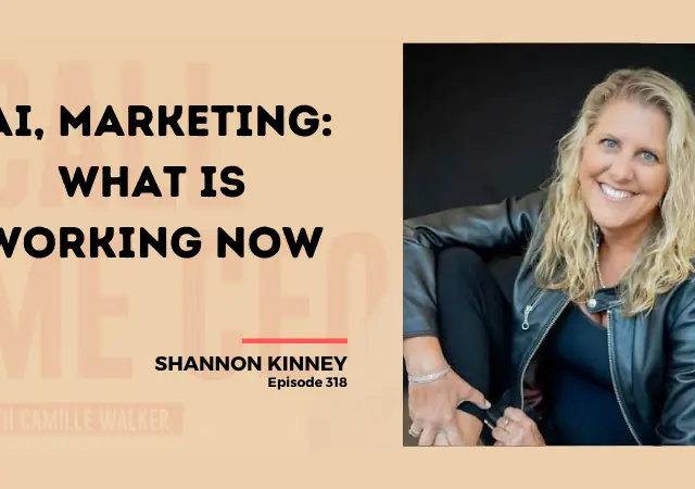 318: AI, Marketing: What is Working Now